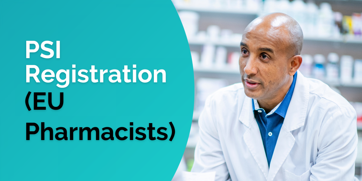 StepbyStep Guide Registering with the PSI as an EU Pharmacist