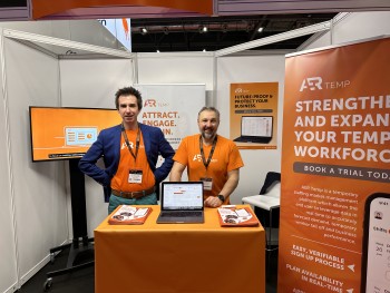 AER Temp team at the Recruitment Agency Expo